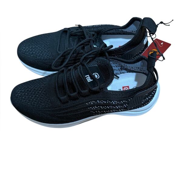 Red black white stitching Sneakers - Picture 2 of 11